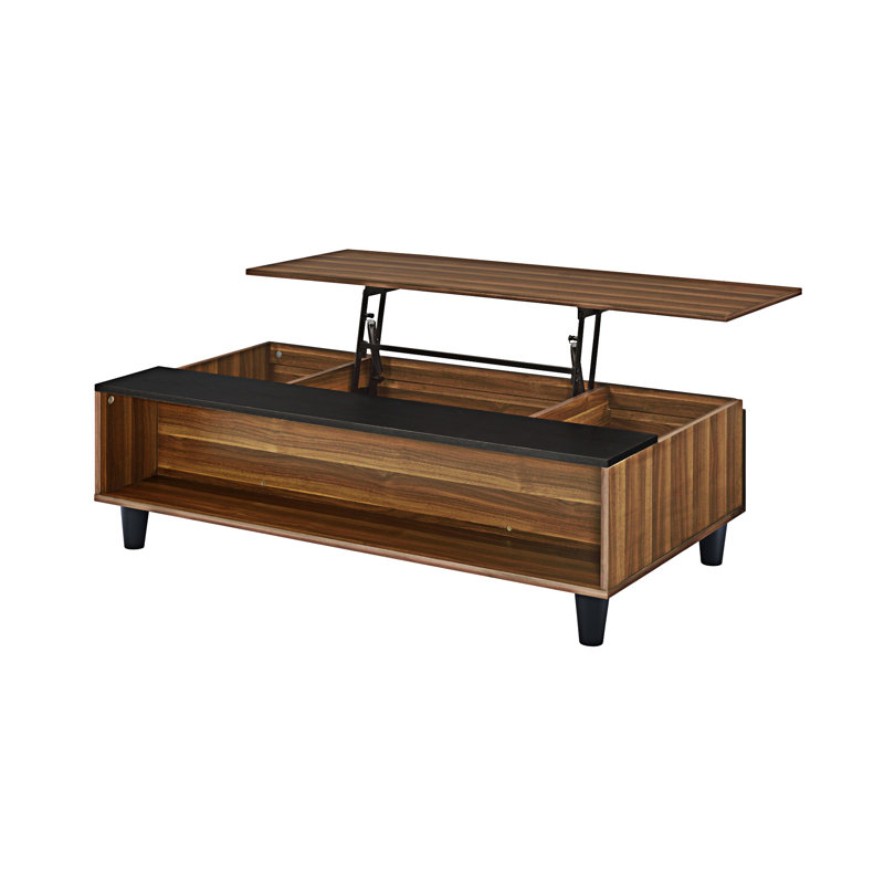 Table basse à plateau relevable avec rangement Richwood