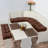 Indoor 4-Piece Nook Seat Cushion Set-694230079
