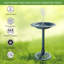 Salome Plastic / Acrylic Fountain Birdbath-109577161