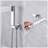 Thermostatic All-In-One Kit with Rough in-Valve