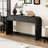 Console Desk With Two Drawers, For Work - & Fir Veneer, Practical Workspace Retro Storage Drawer, Stylish Addition-955360294