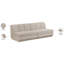 Tissu Chiquita rembourré 2 pièces Canapé modulaire-121600749