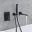 Robinet de baignoire romaine à 2 poignées avec inverseur-119268367