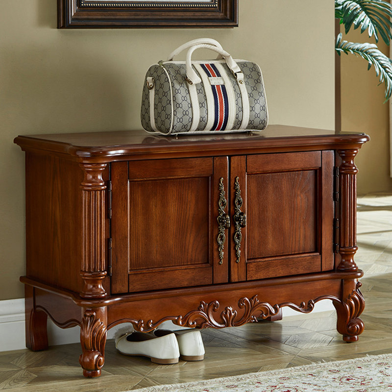 Rangement pour 8 paires de chaussures, Brun clair
