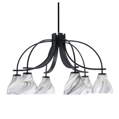 Lustre encastré avec lumière onyx Cavella