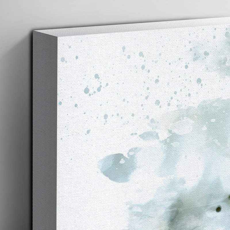 Drop of Water Rain - Wall Art, 70cm H x 100cm W, Wrapped Canvas
