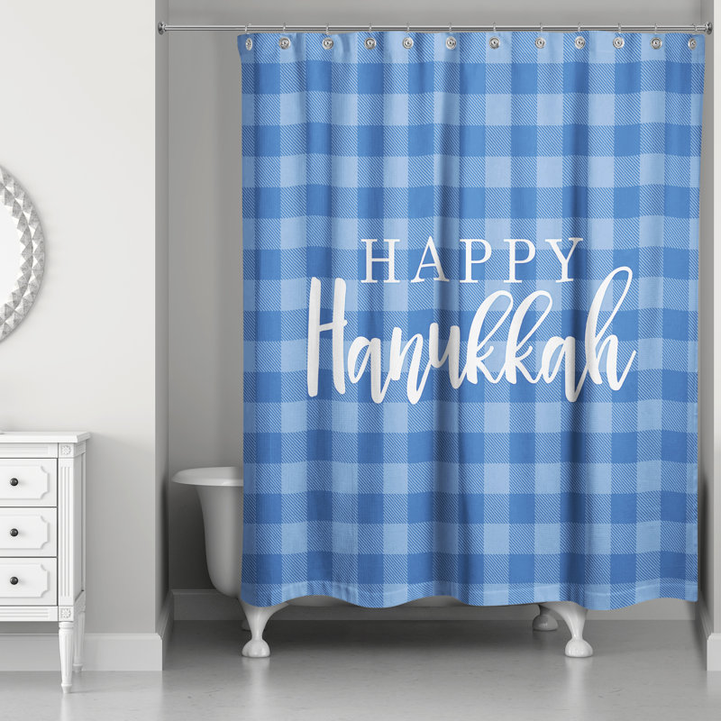 Rideau de douche simple garde joyeux buffalo Alexia