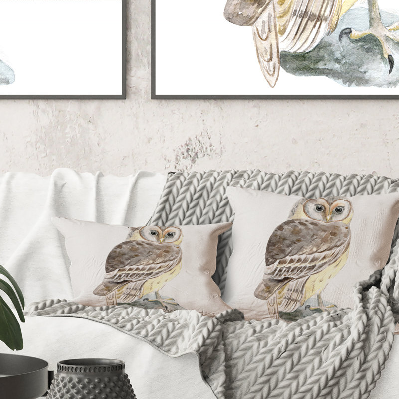 Animal Print Throw Pillow