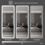 Miroir pleine grandeur avec corps de meuble-lavabo lumineux et miroir à DEL avec miroir mural de grande taille, coins arrondis, chambre à coucher, salon, vestiaire, hôtel