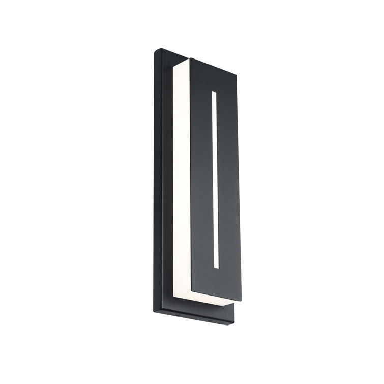Midnight 1 - Light LED Outdoor Flush Mount
