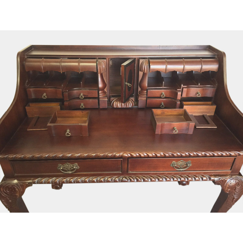 England Solid Wood Secretary Desk
