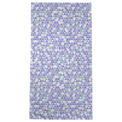 Serviette de bain triangulaire katelyn elizabeth