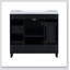 Ensemble de meuble-lavabo 36 po avec lavabo, lavabo simple, meuble-lavabo avec porte à fermeture douce et 3 tiroirs-1115491123