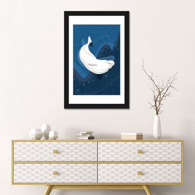 «Beluga» par Soul Curry, impression et impression d'art graphique