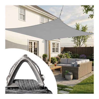 Royal Shade Pro Ring Rectangle Sun Shade Sail
