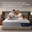  Grand matelas en mousse viscoélastique gélifiée 12 pouces, mi-ferme, rafraîchissant, CertiPUR-US