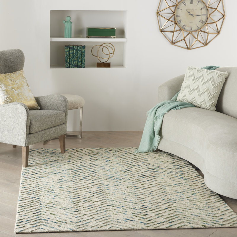 Tulia Chevron Hand Woven Area Rug, Rectangle 114 x 175cm