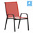 Artu Stackable Flex Comfort Sling Outdoor Patio Chairs by Flash Furniture-237836481