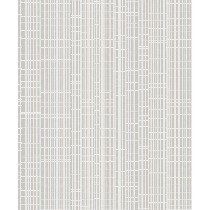 Rouleau de papier peint à motif Designer, Gris