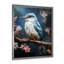«Blue Bird Murmurs In Moonlight IV», art mural oiseau-1130323176-1130323179