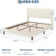 Base de lit plateforme tapissier, tête de lit en tissu et lattes en bois-382029955-382029959