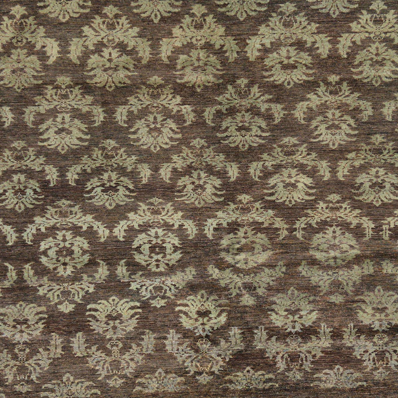 Tapis abstrait moderne 258, Carré 3 pi
