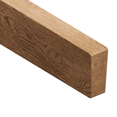 Plinthe de retour de marche en chêne Wellow, 1,9 cm d'épaisseur x 37,5 cm de longueur x 4,7 cm de largeur