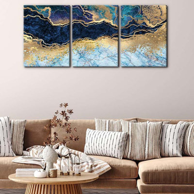 3 Piece Wrapped Canvas Print
