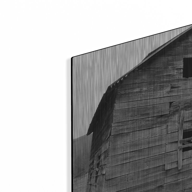  «Weather Worn 4» par Alicia Ludwig, art mural en métal, H 12 po x l 16 po