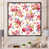 Toile avec cadre flottant noir
