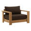Naya Outdoor Sofa Chair Brown