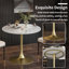 Cleofus Round Metal Base Dining Table-558404552-561748710-566617741