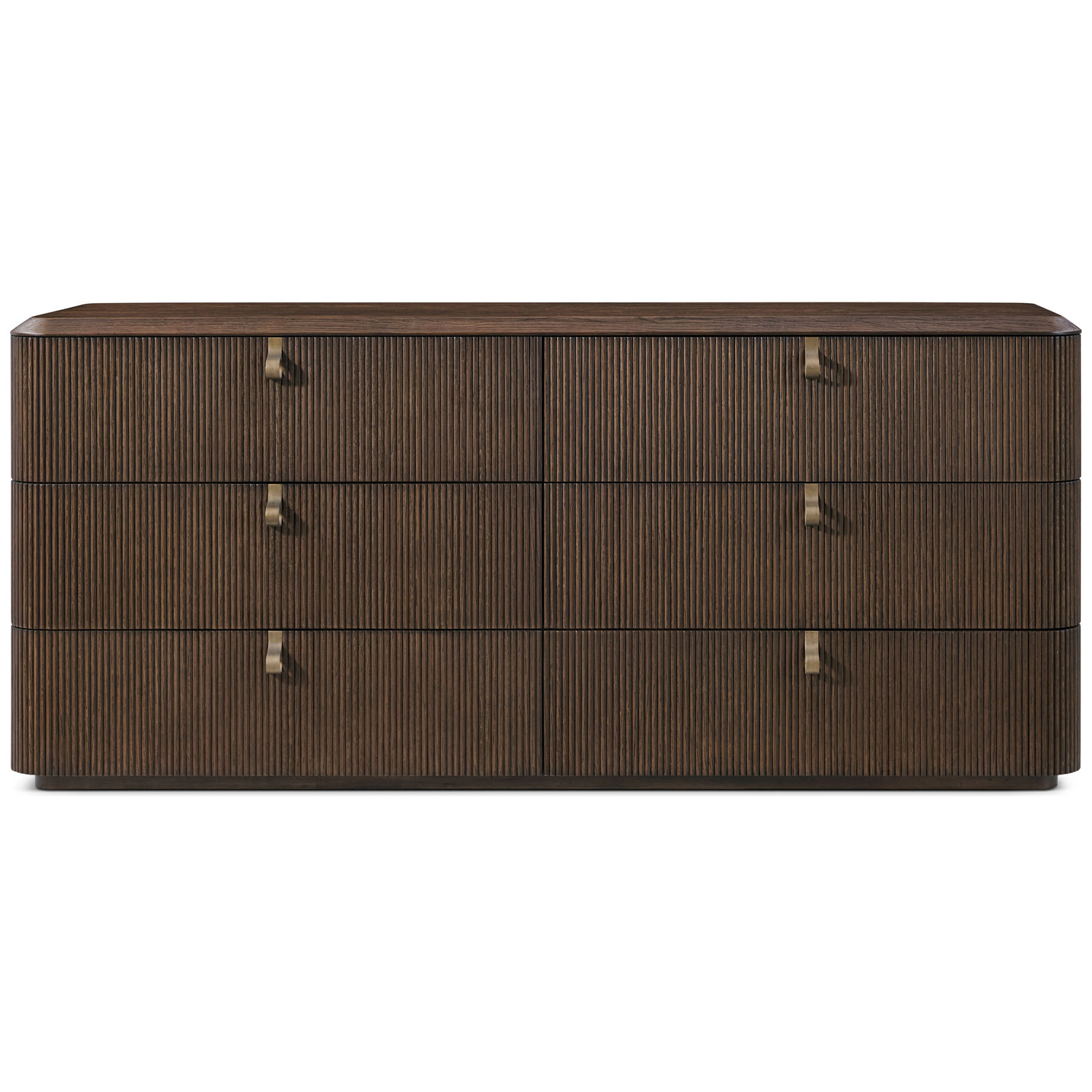 Colten 6-Drawer Dresser, Brown