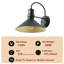 Luminaires muraux d'extérieur 1 lumière Rafal
