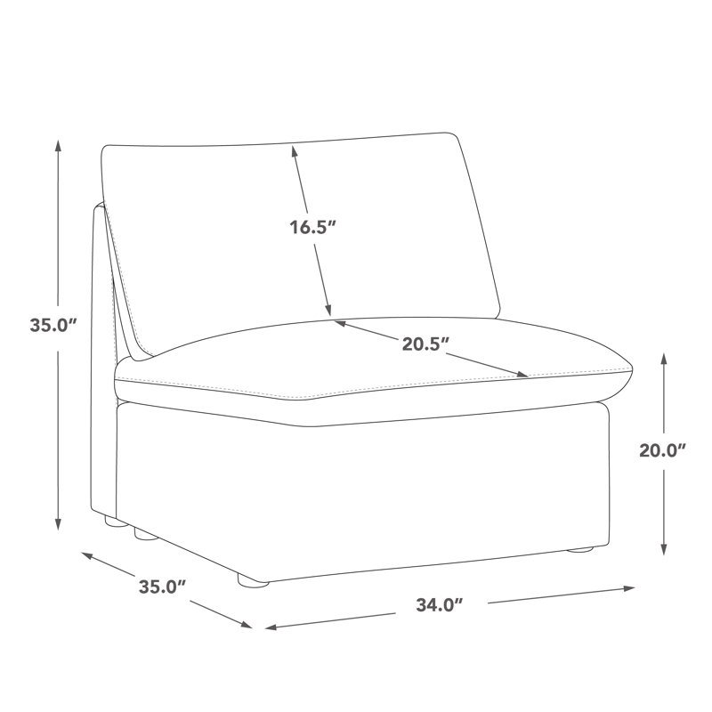 Fauteuil électrique Greylan, Polyester crème
