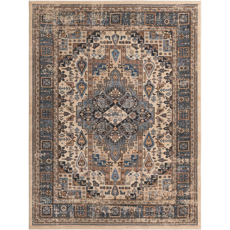 Qasr Tendria Rug, Rectangle 7'10" x 10'4"