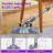 Cordless Vacuum Cleaner For Home - Lightweight, Stick Vacuum Clean With Rechargeable Battery, Max 45mins Runtime, 8 In 1 Handheld Vacuum For Hardfloor & Carpets Pet Hair, Purple-126665999