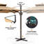9'x12' Rectangle Cantilever Patio Umbrella with Base – Effortlessly Movable by One Person-122903933