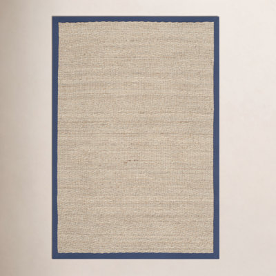 Nerissa Auckland Natural/Blue Area Rug