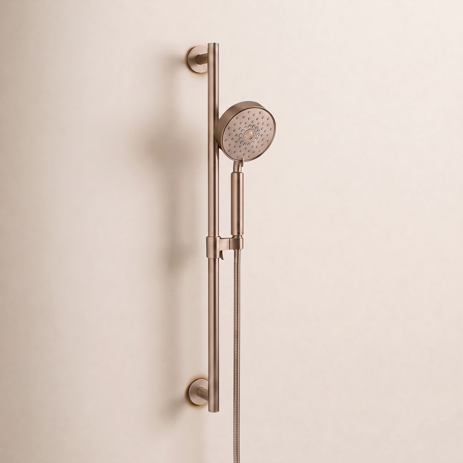 Kohler Purist 1.75 GPM Multifunction Handshower Kit with Katalyst Air-Induction Technology, Brushed Moderne Brass, 1.75 GPM