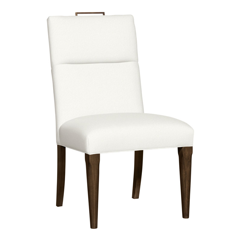 Brattle Road By Thom Filicia 20'' H Upholstered Side Chair, Havana, Kennelly Snow