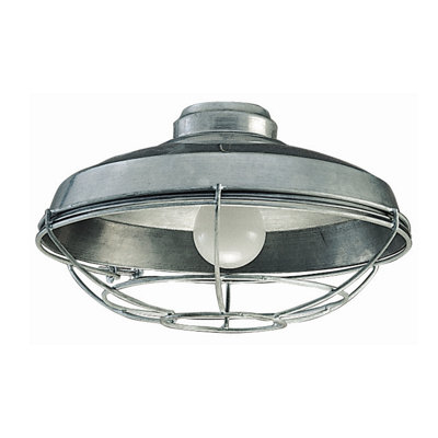 Ventilateur de plafond à bol 1 lumière 12 po