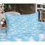 Ensemble de draps et taies décoratives bleu pâle et bleu Ambesonne-106796885