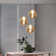 Height-Adjustable 3-Light Pendant Light