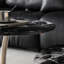 Table basse ronde moderne en marbre