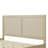 Behre Woven Rattan Cane Solid Wood Bed-304232235