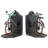 Bicycle Metal Non-Skid Bookends