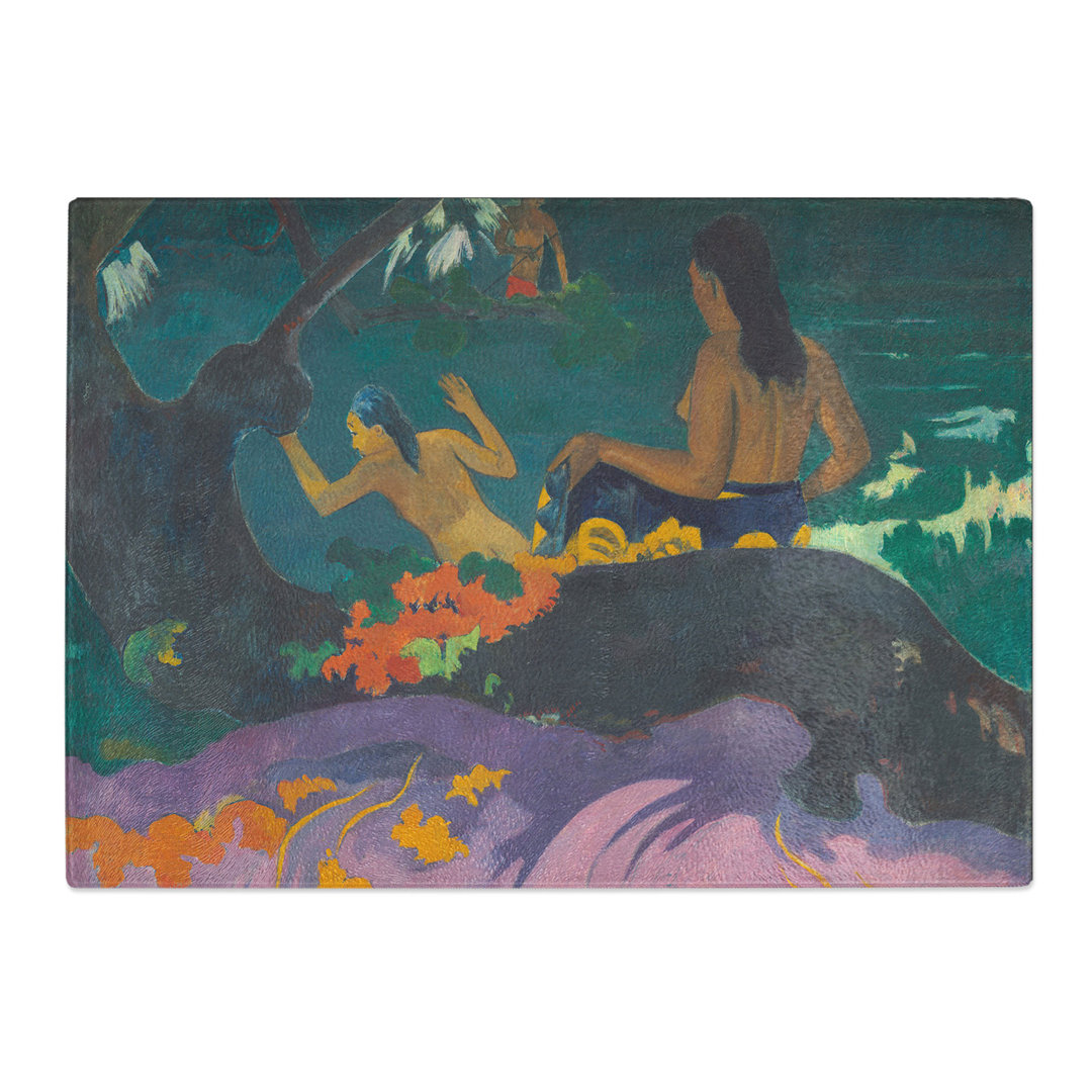 by the Sea by Paul Gauguin Chopping Board
