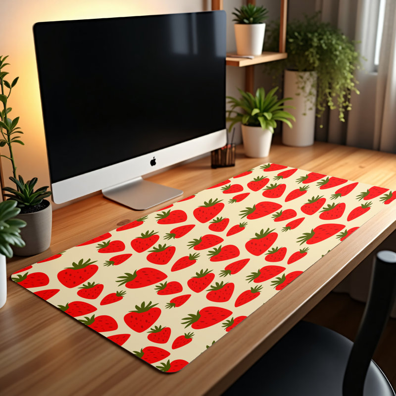 Polyester Desk Pad, 14.4x12.1