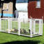 Parc pliable pour chien de 24 po de hauteur, 8 panneaux, enclos pour chiots robuste pour tous les chiens, intérieur extérieur, antirouille et fabrication en fer blanc à hauteur des panneaux pliable-1802292604-1802292605